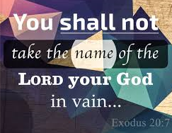 His name in Vain